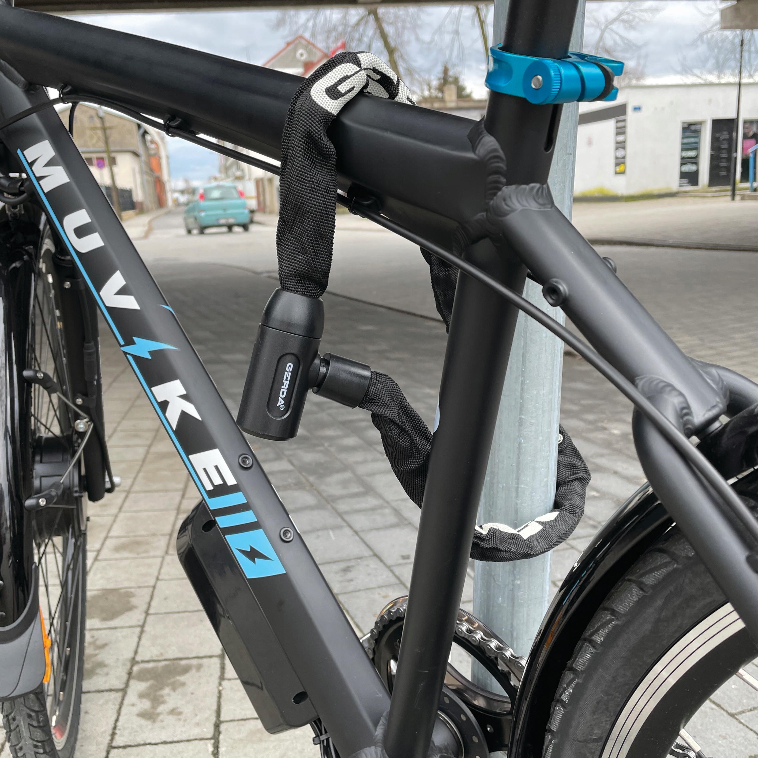 ZAPIĘCIE ROWEROWE GERDA ŁAŃCUCH ZAPIĘCIE DO ROWERU STRONG ONE 900/6V LEKKI Stan opakowania oryginalne