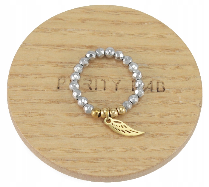 

Pierścionek Elastyczny Stal Chirurgiczna Skrzydło