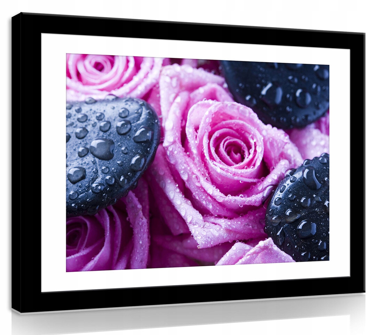 Obraz Na Plátně Canvas 100x75 Růže Kameny