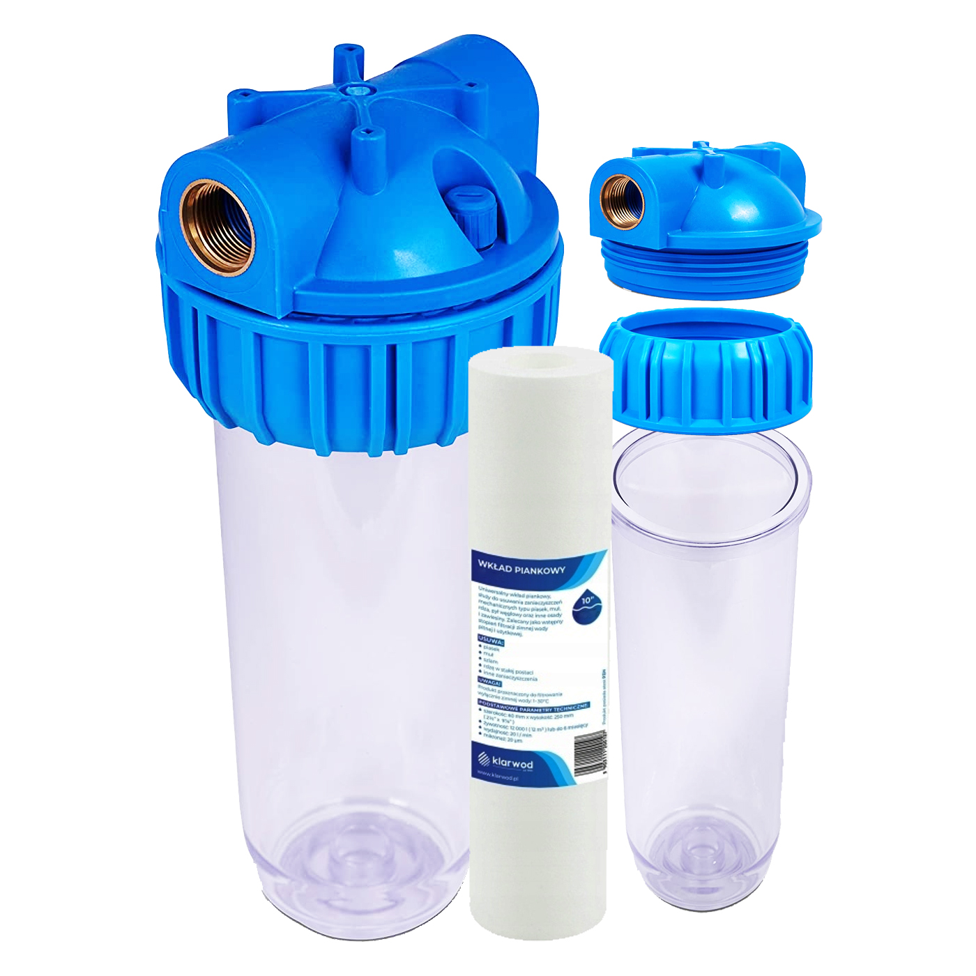 

Korpus Narurowy Obudowa Filtr Do Wody Wkład 3/4