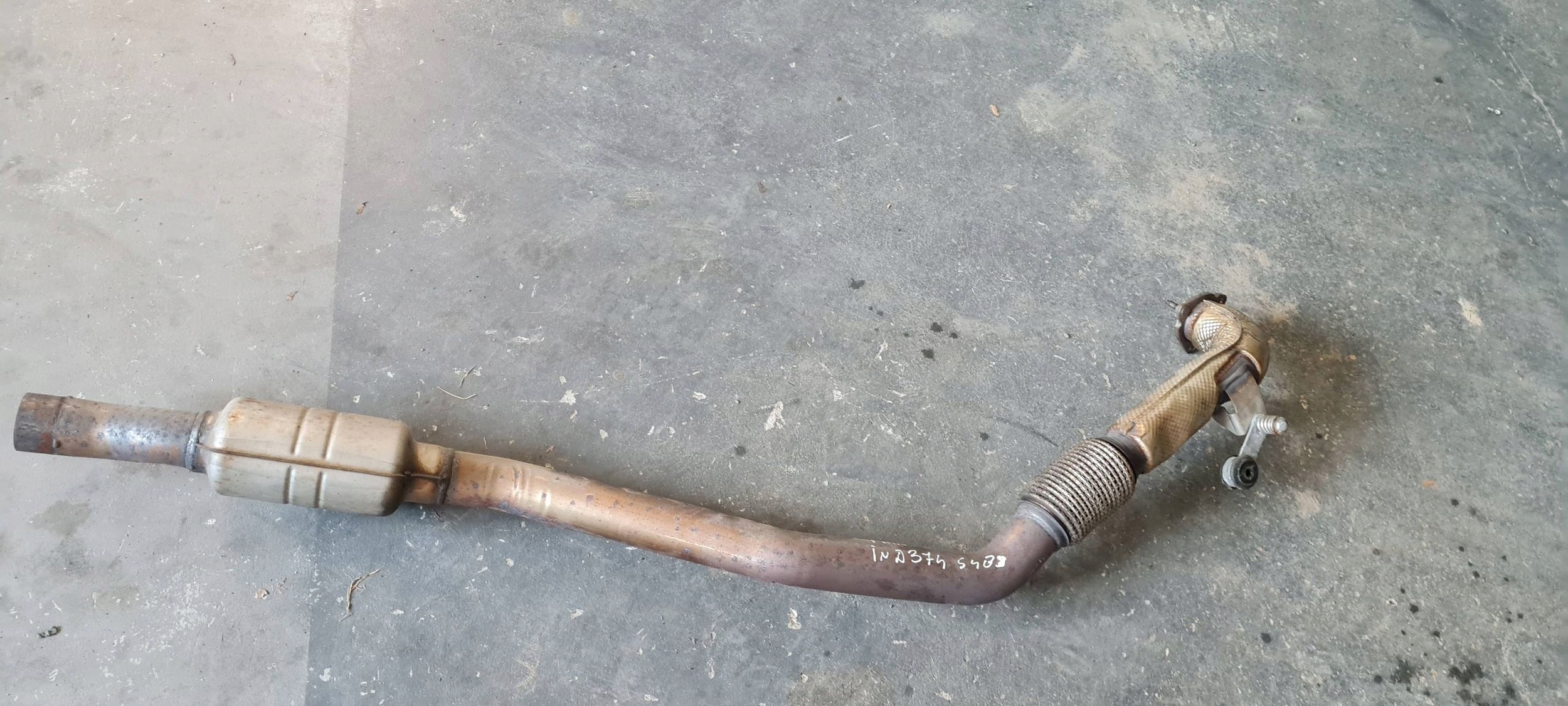 S4 B9 8W pipe exhaust net right 3.0 TFSI 8W0253211C S5 8W
