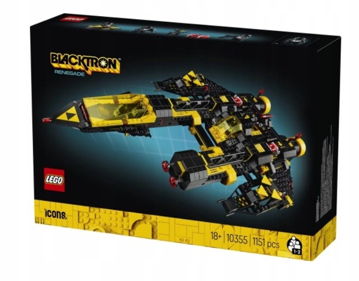 Lego 10355 Ikony Blacktron Renegade