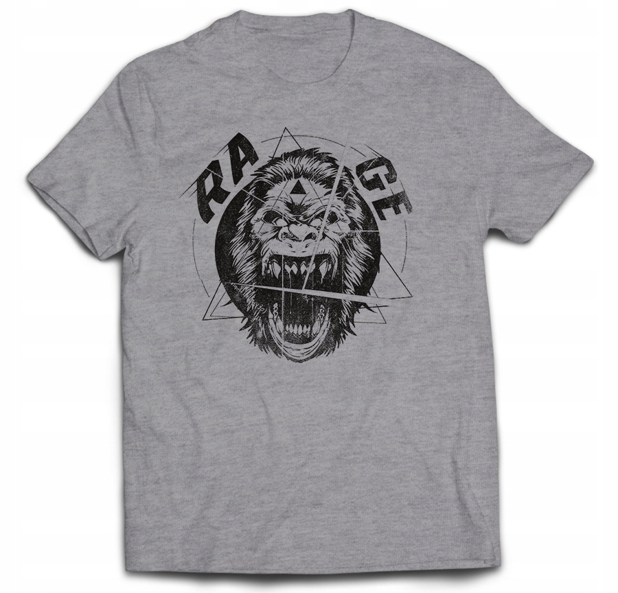 

Tshirt Rage Goryl Gorilla Małpa Ape Gniew XL