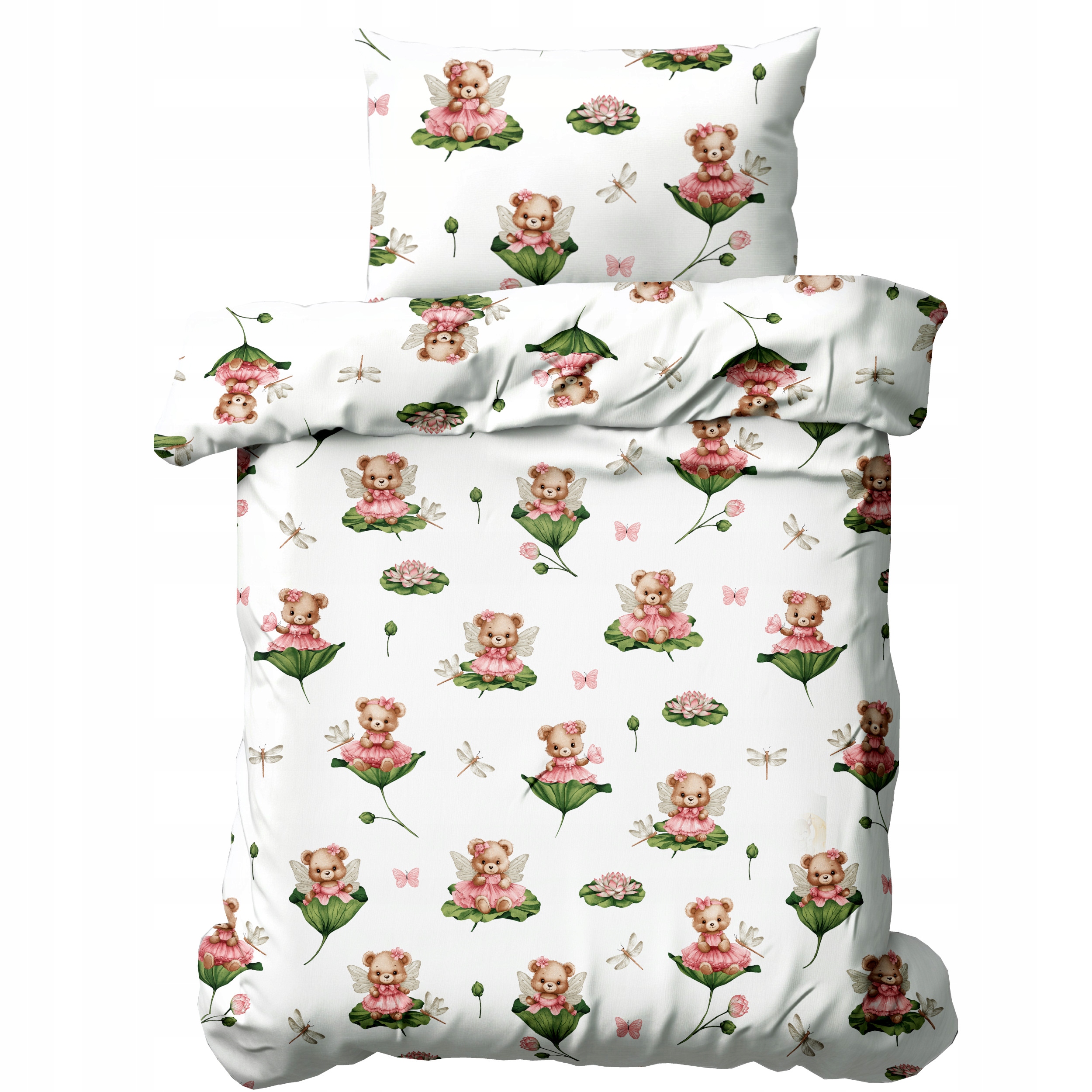 Pościel bawełniana 120x180 50x60 dziecięca baletnice 154mis