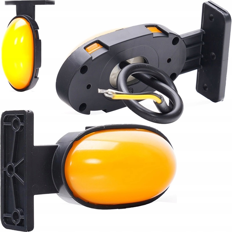 LAMPA OBRYSOWA BOCZNA NA ZAWIASIE LED LAWETA WAŚ