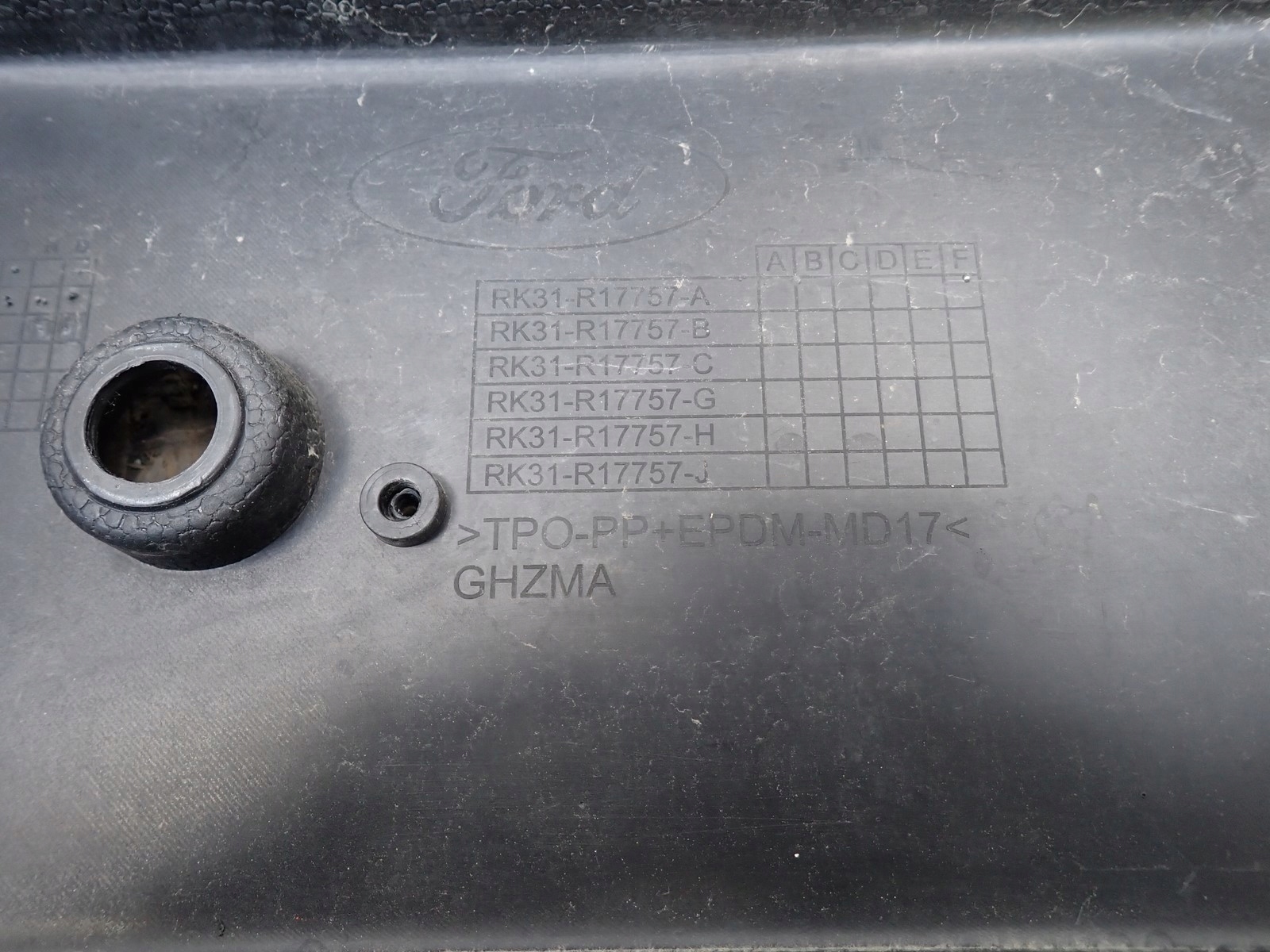 bumper front front FORD TRANSIT VIII MK8 LIFT 2019- KK31-R17757-A