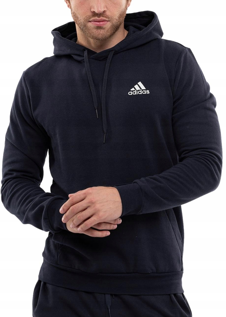 adidas pánská mikina s kapucí sportovní Essentials Fleece Hoodie vel. M