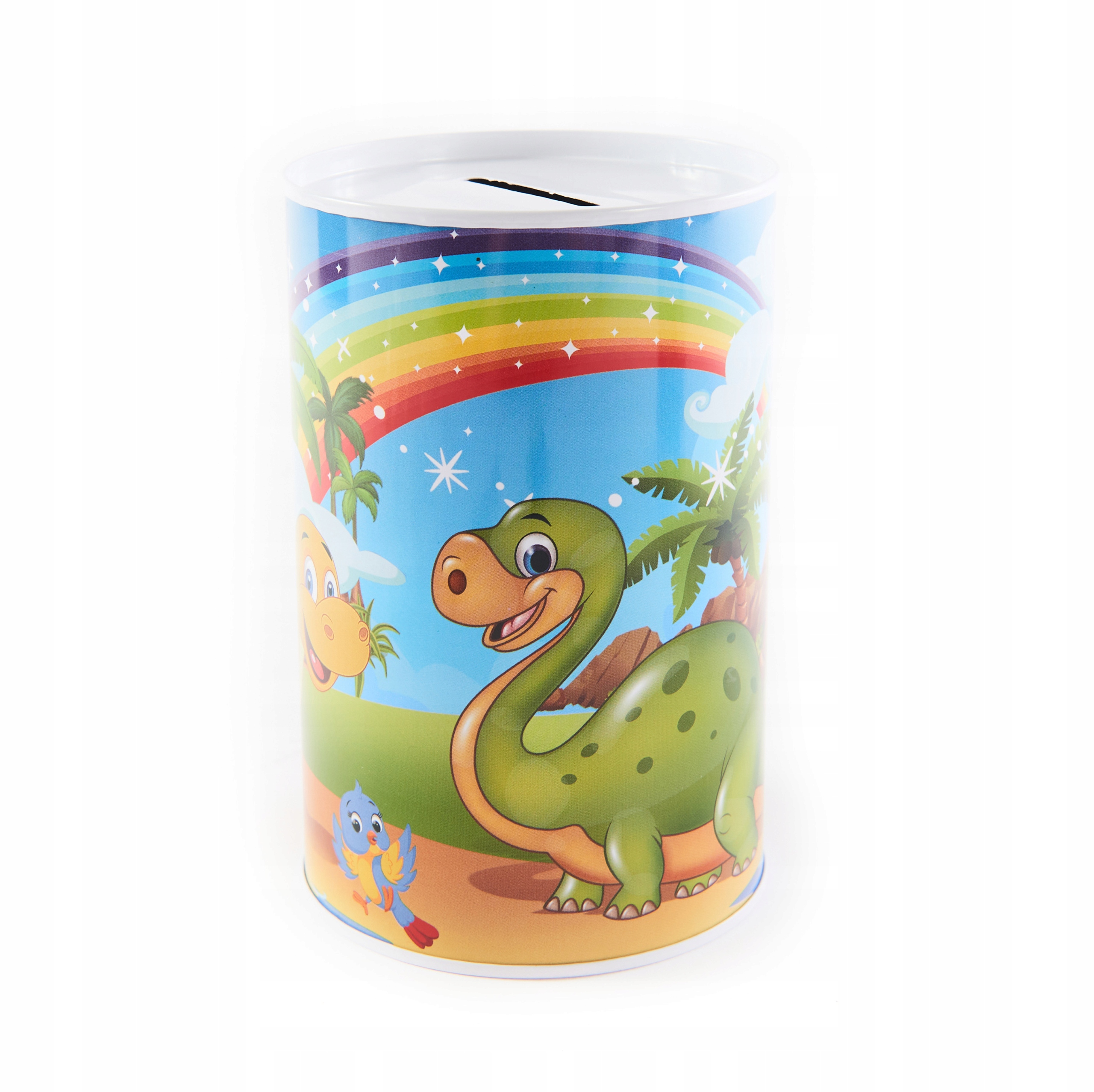 

Dinozaur Kolorowa Skarbonka Puszka Różne