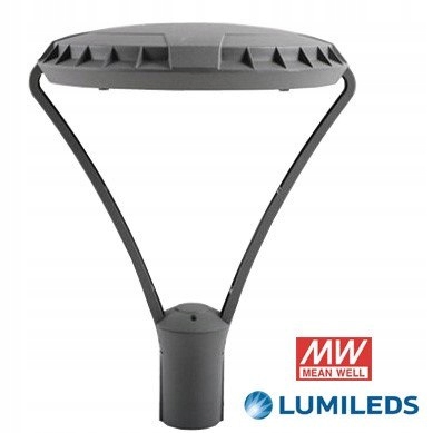 Parková lampa Adora 40W 4000K RAL7016 antracit