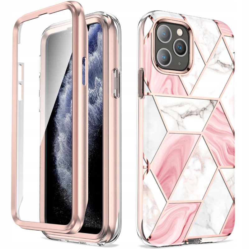 

Etui Przód I Tył Marble 360° Do Iphone 11 Pro Max