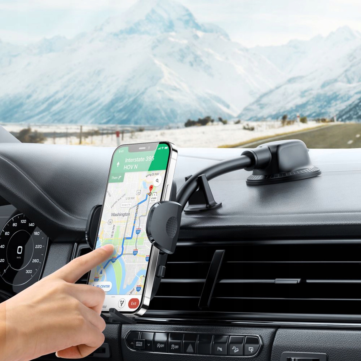 UCHWYT SAMOCHODOWY DO SAMSUNG GALAXY A52 A53 A54 A55 A14 A15 A34 5G 4G Stan opakowania oryginalne