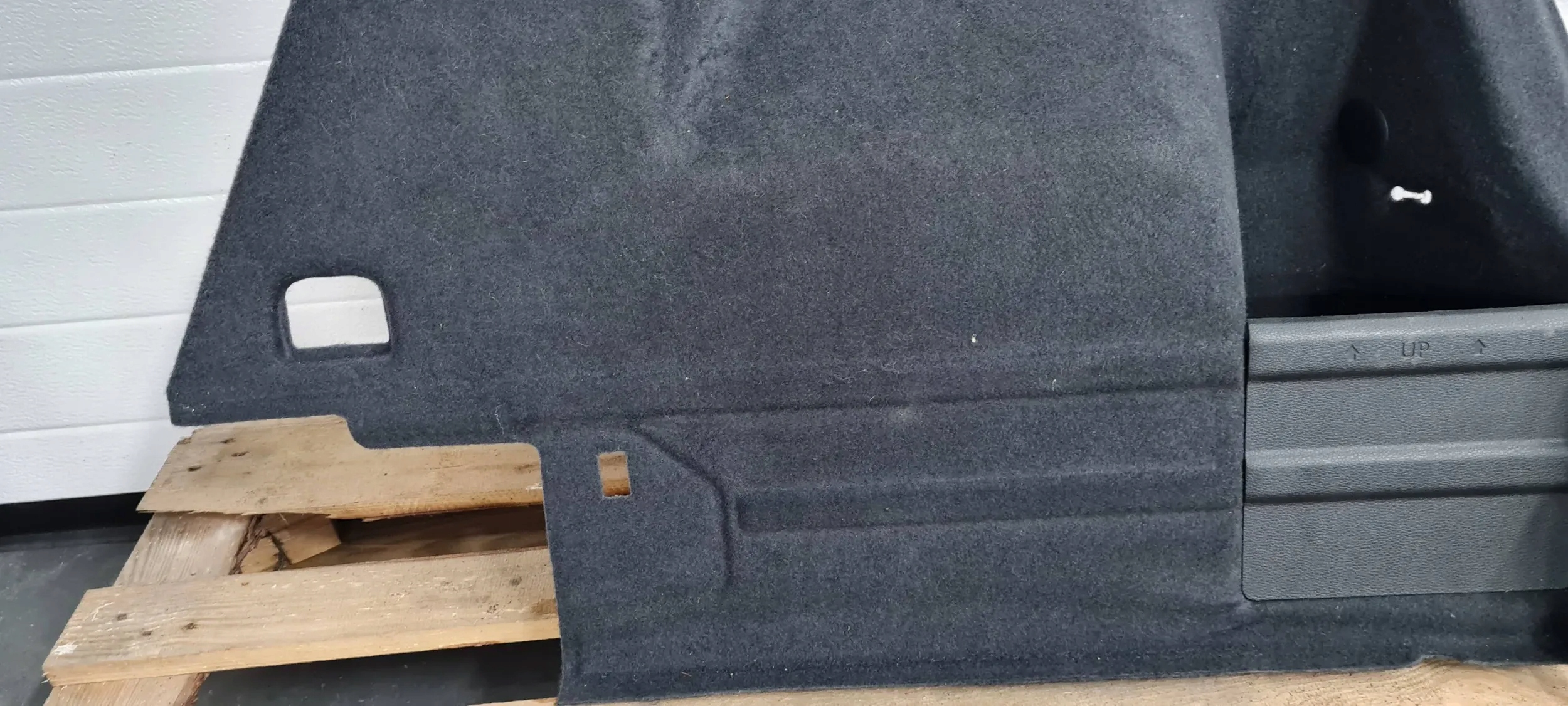 Q3 83A side upholstery cover boot right right rear part 83A863880D