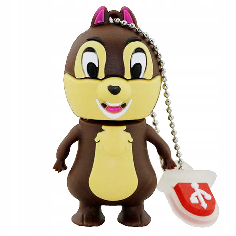PENDRIVE CHIP I DALE Wiewiórka BRYGADA RR USB 64GB Interfejs USB 2.0 USB 3.0