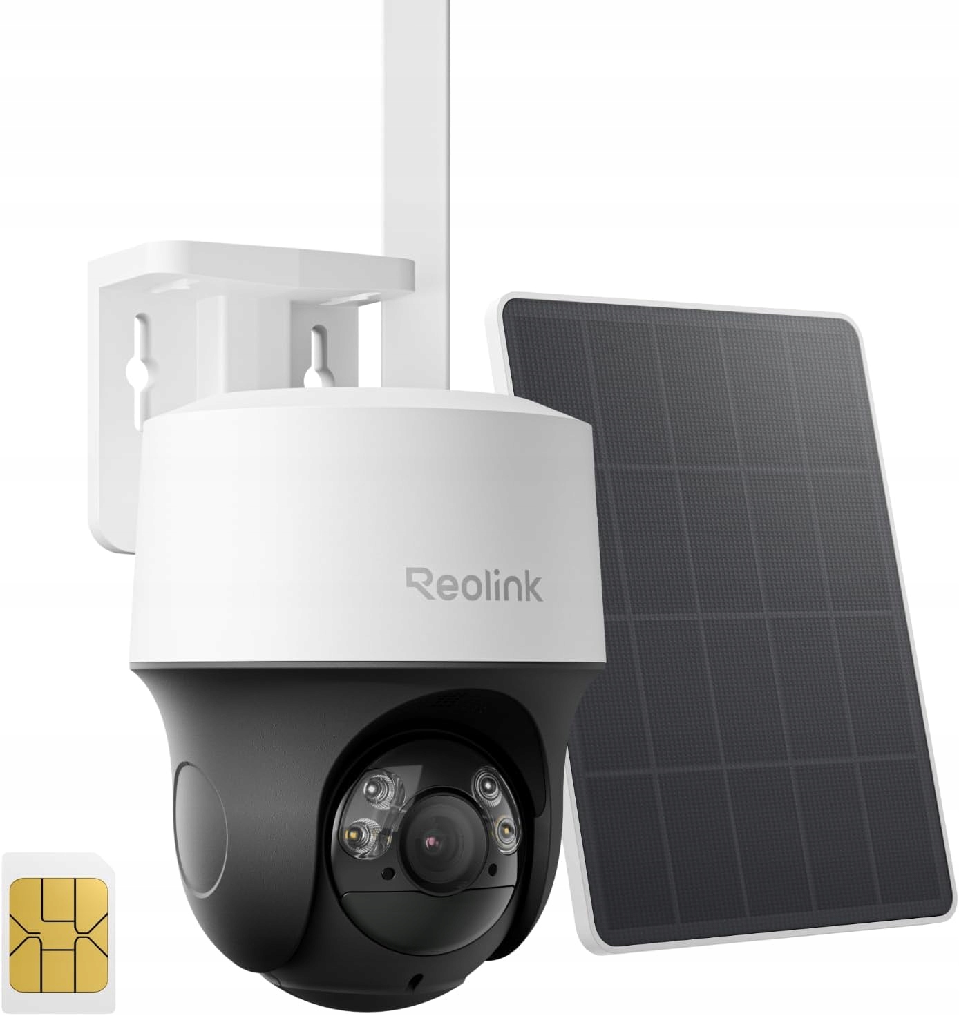 Vonkajšia otočná kamera Reolink Go Pt S Lite 2K Lte solárny panel