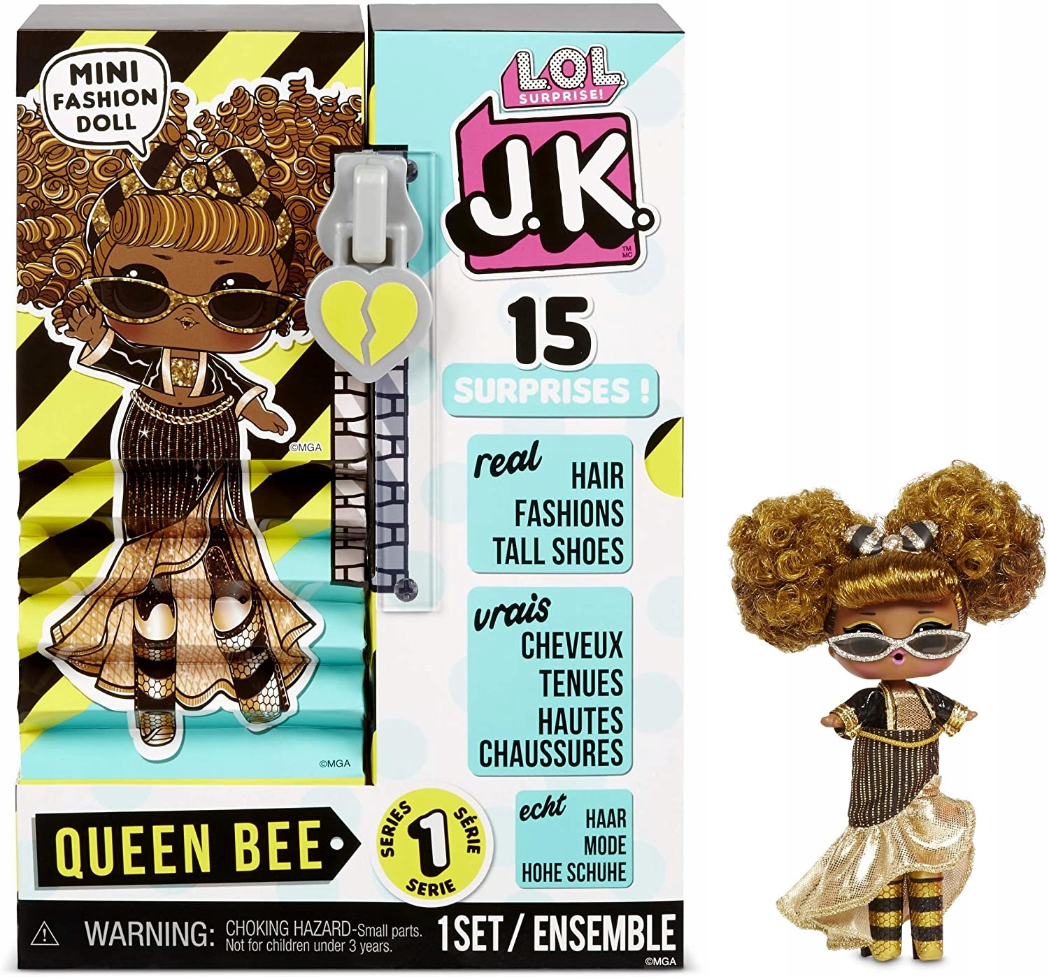 

Lol Surprise J.k. Mini Fashion Doll Queen Bee