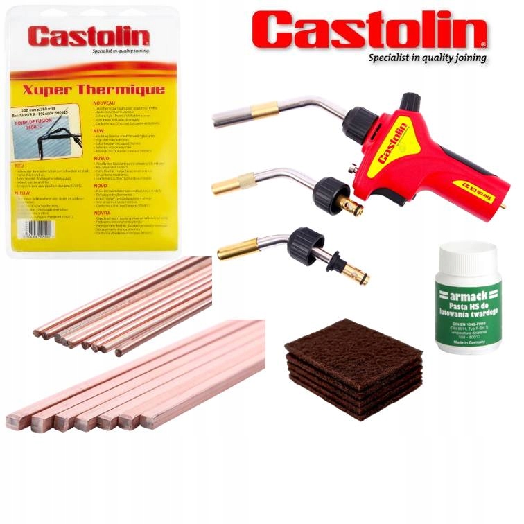 Sada Na Spájkovanie 1 Castolin Horáka Rohože Spájky
