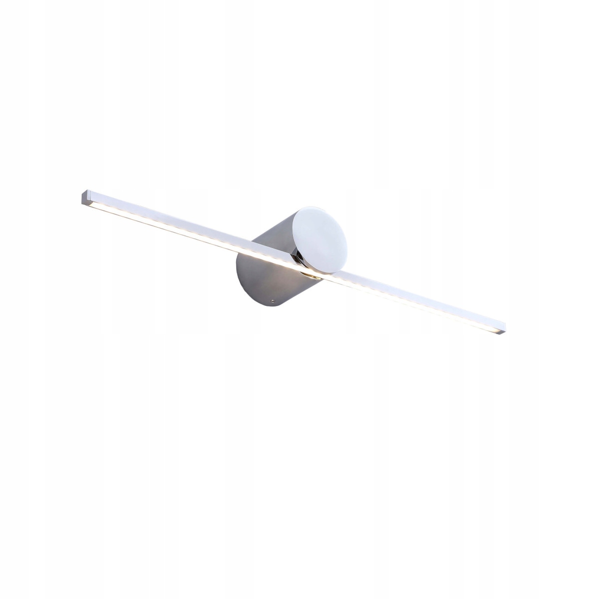 Chrómová nástenná lampa 40 cm podlhovastá Led Modern Slim elegantná kúpeľňa