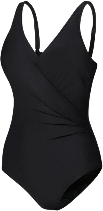 Aqua Speed Černé Klasické Jednodílné Plavky 38 I4A