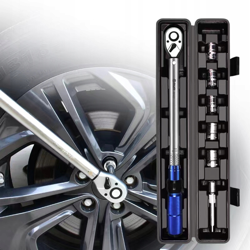 KLUCZ DYNAMOMETRYCZNY Z BLOKADĄ ETUI CERTYFIKAT KALIBRACJI 40-220NM 1/4"