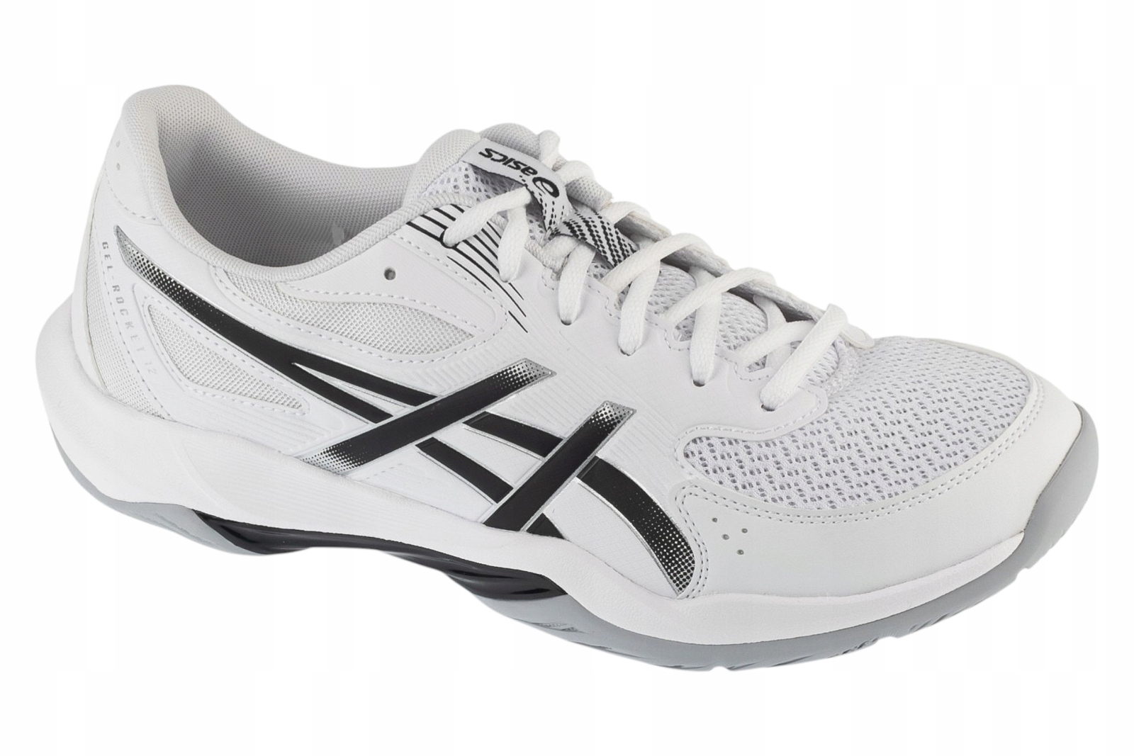 Asics Gel-rocket 12 (46,5) Pánské volejbalové boty Síťovina Bílá