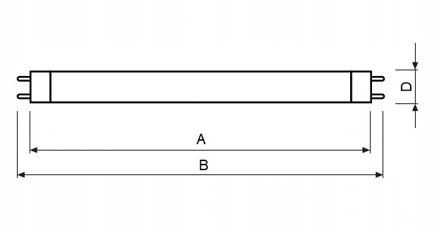 Lampa bakteriobójcza UVC S T5 8W G5 PHILIPS Model TUVG8T5