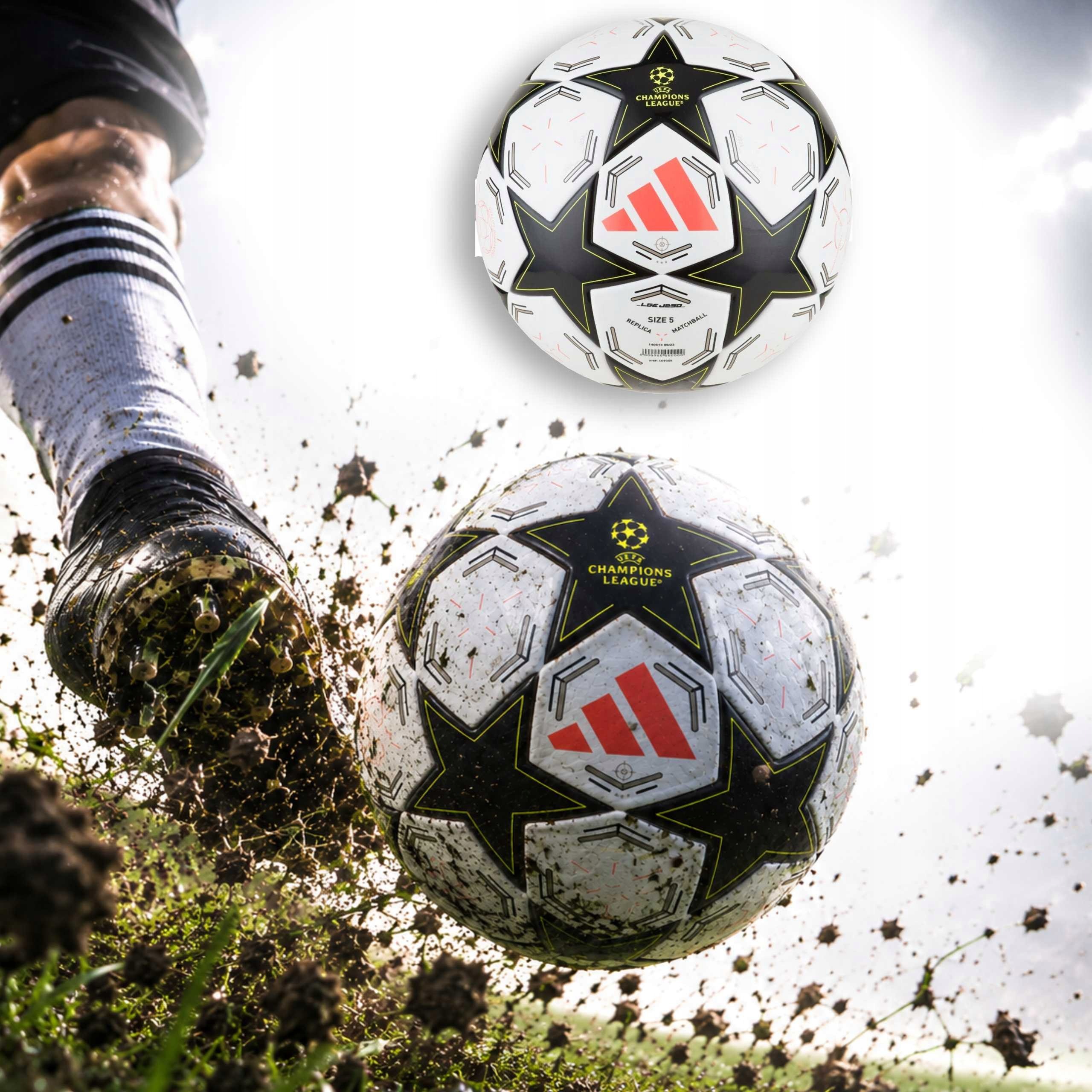 Piłka Nożna Adidas Ucl League J290 IX4058 Rozmiar 4