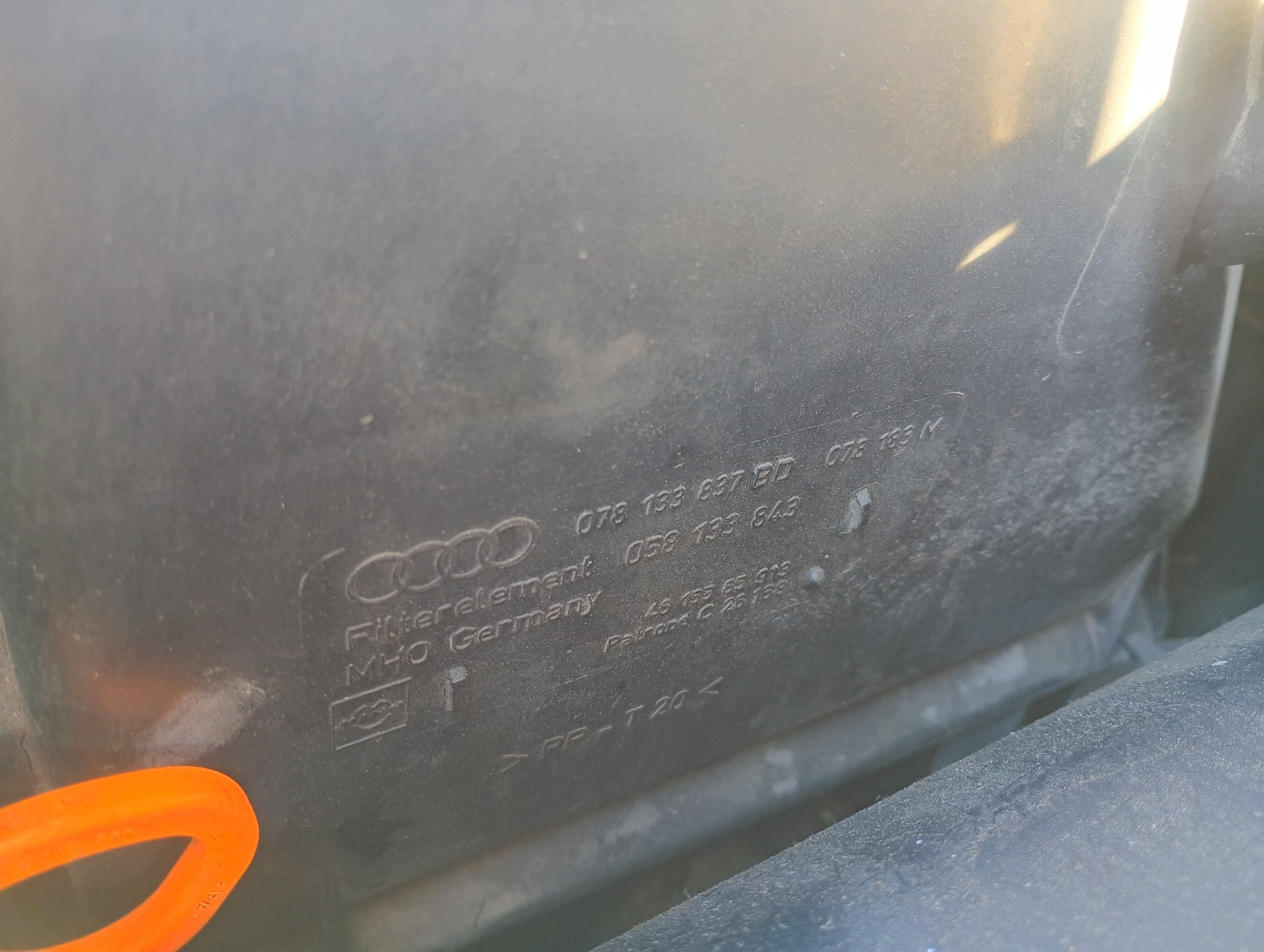 Gehäuse filter luft Audi A6 C5 97-05 2.4