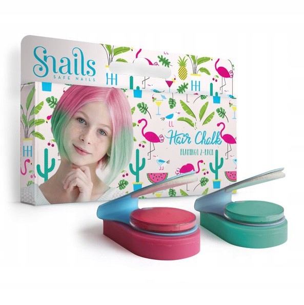 KREDA DO WŁOSÓW FLAMINGO 2 SZT SNAILS