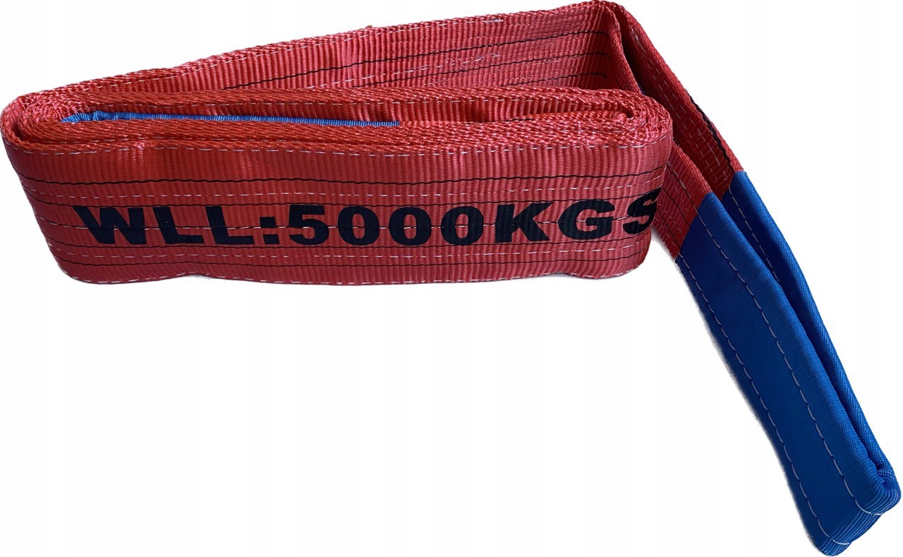 Pásové Závěsy Jeřábové Smyčky 5T/5M Atest Tuv