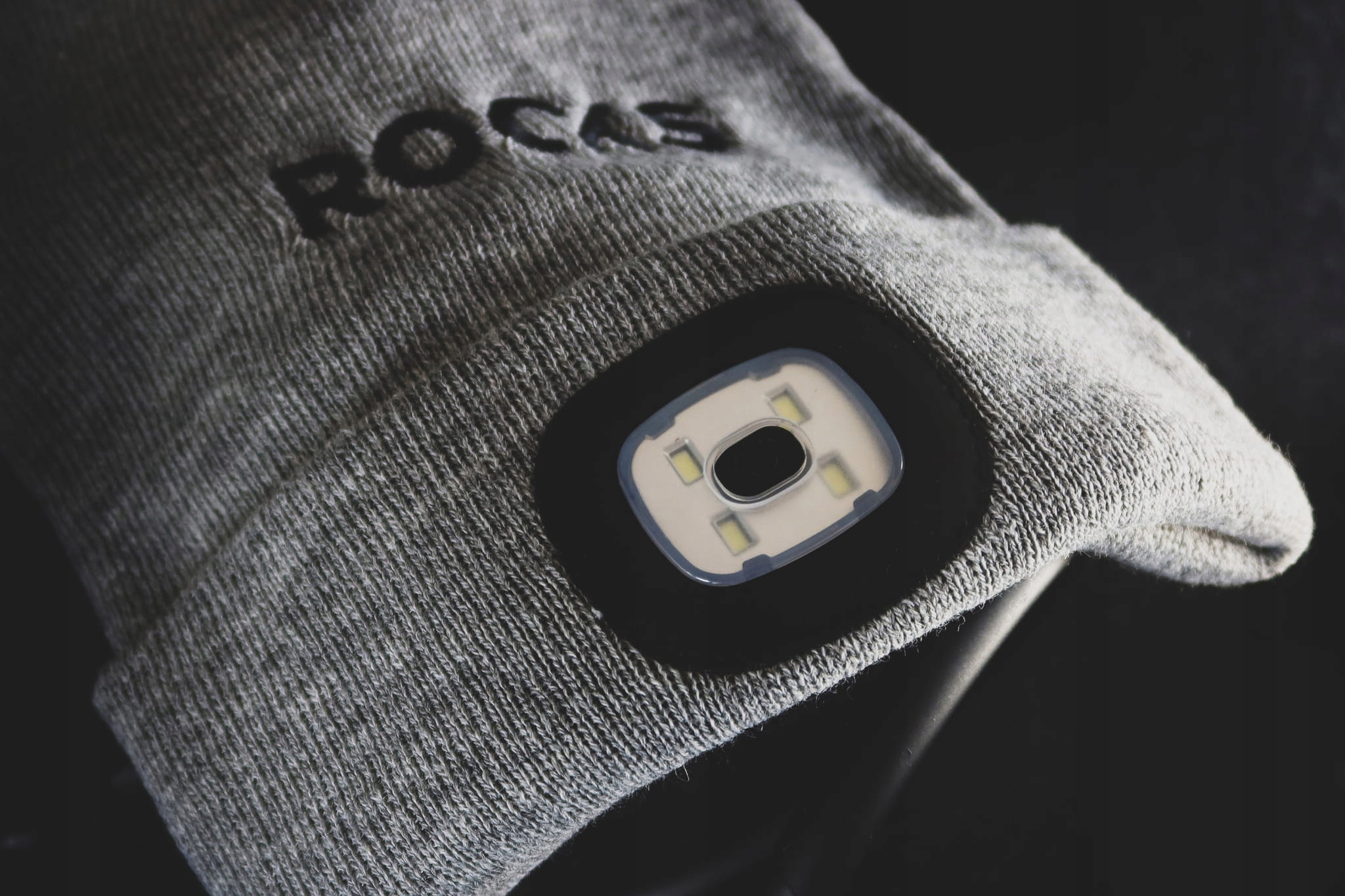 Czapka z lampką czołową o mocy 80 lum led Rooks Marka inna