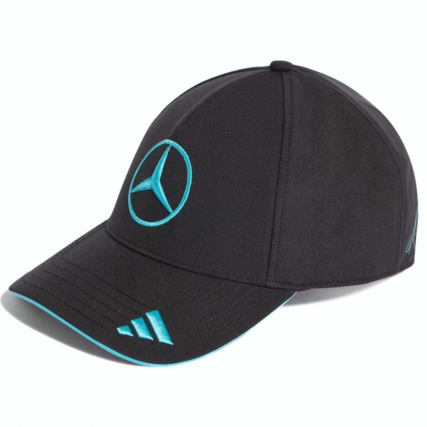 Čepice Mercedes-AMG Petronas F1 adidas 2026 George Russell černá