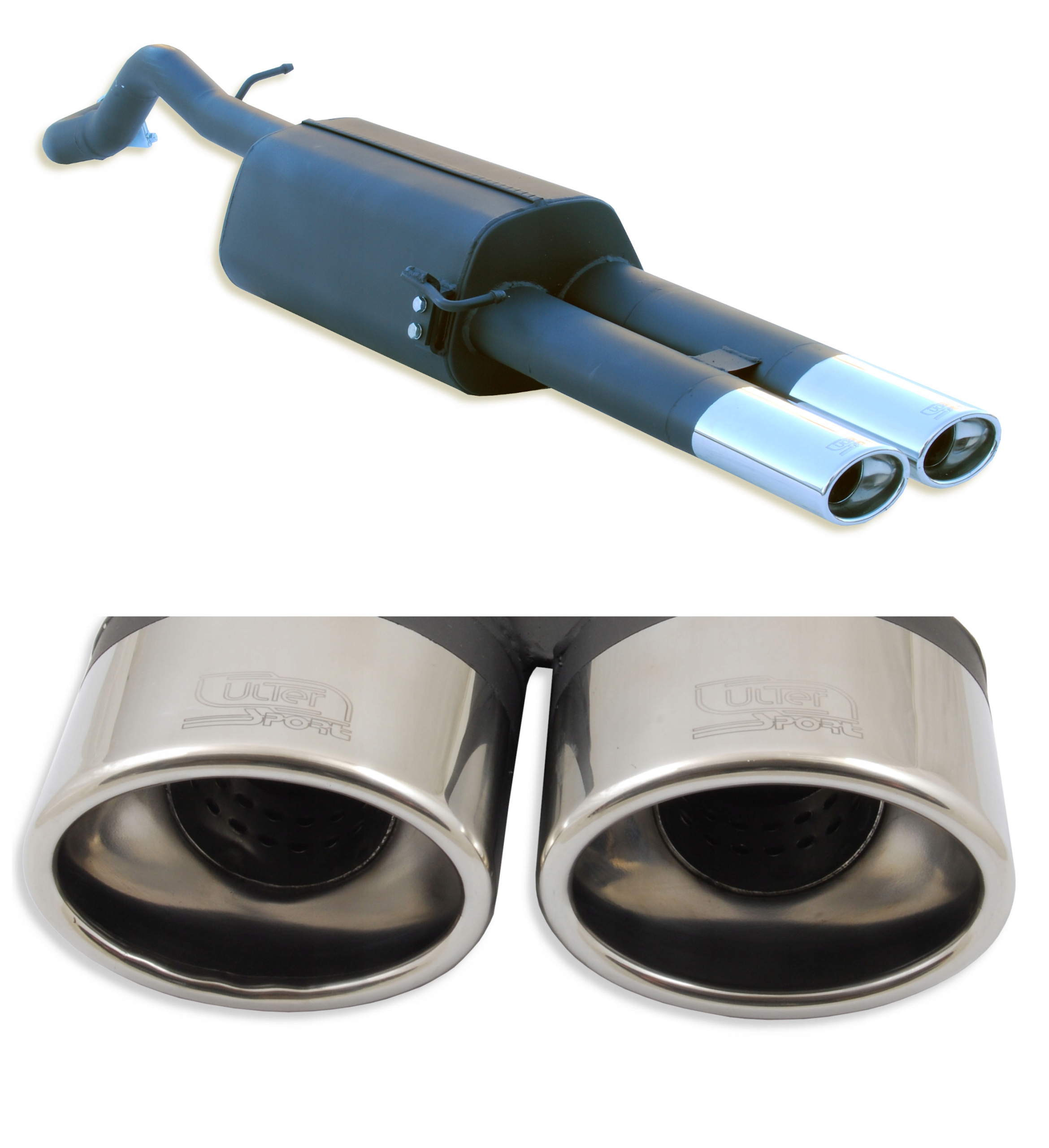 125-204/10 (0) - Спортивний глушник SKODA OCTAVIA I / 1996-2005 / ULTER