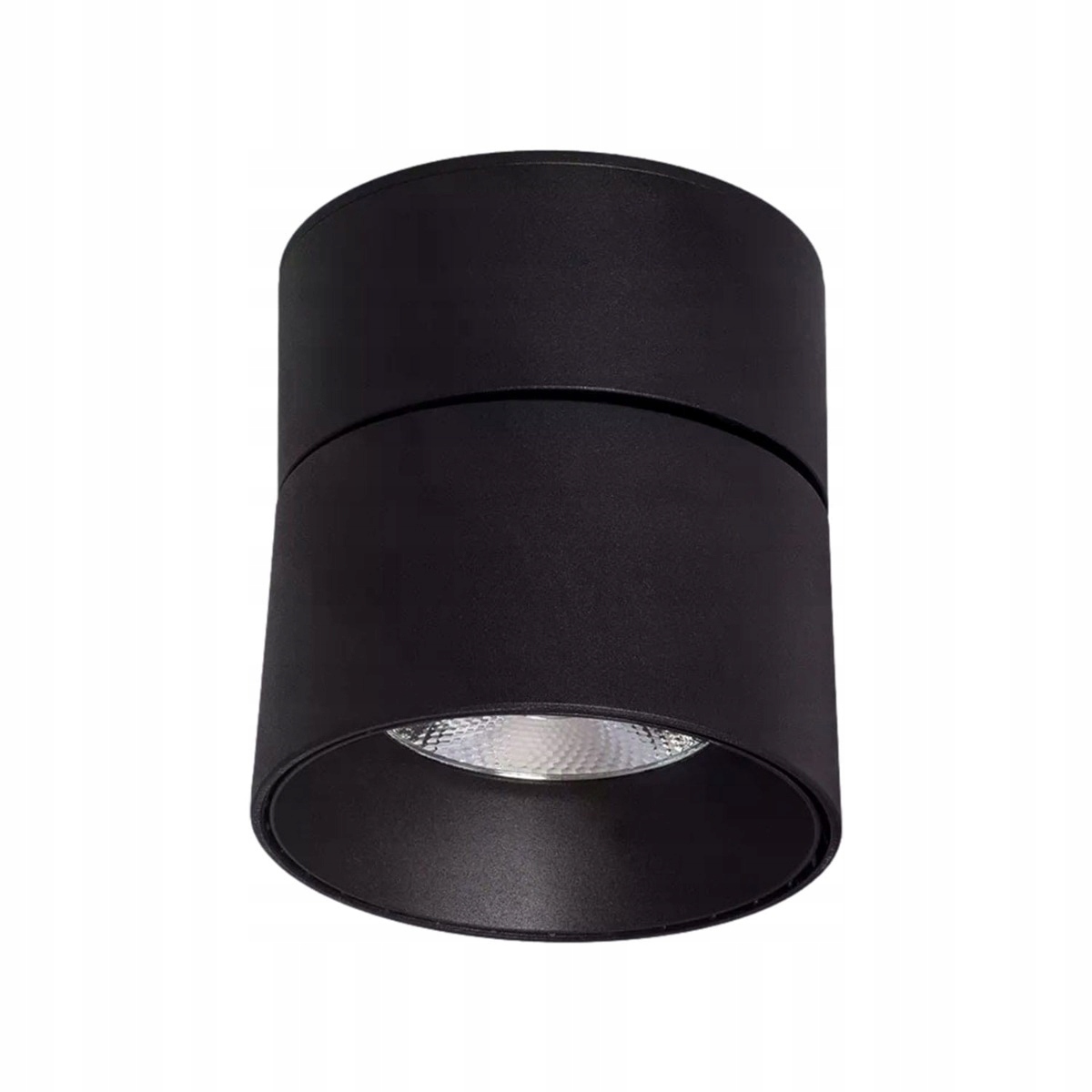 Stropná pohyblivá Led bodová lampa 30 W čierna okrúhla trubica 4000K Abruzzo