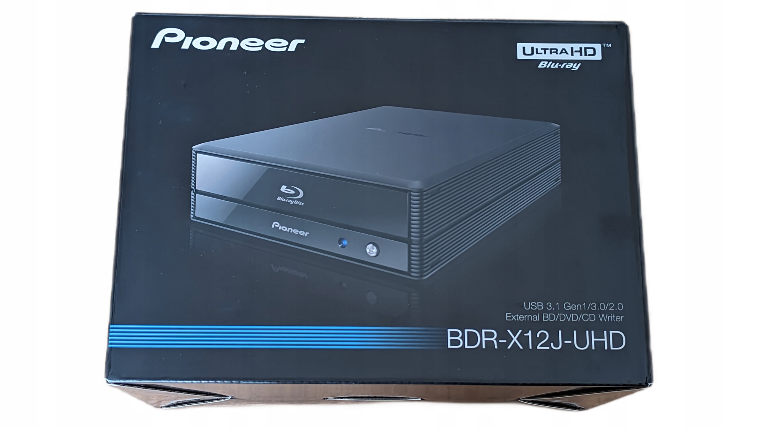 Pioneer Bdr X12 J-uhd M-Disc Blu-ray Box zewnętrzna Usb 3.2 Libredrive