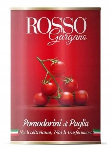 Rosso Gargano datlová rajčata s celou slupkou 400 g
