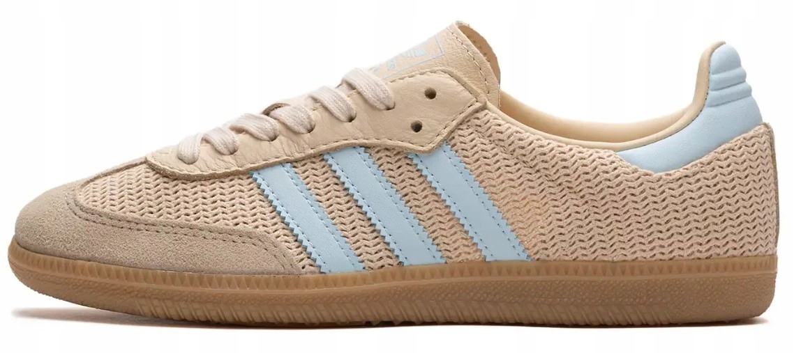 40 Buty Damskie Adidas Samba Og W Sand Strata beżowe JR8168 siatka