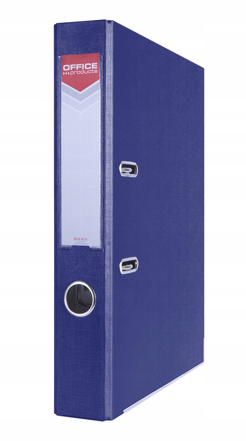 

Segregator Biurowy A4 50mm Office Granatowy Okuty