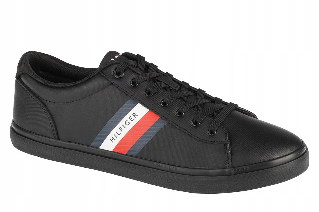 Tommy Hilfiger Essential Leather Vulc Stripes [40] Pánské tenisky