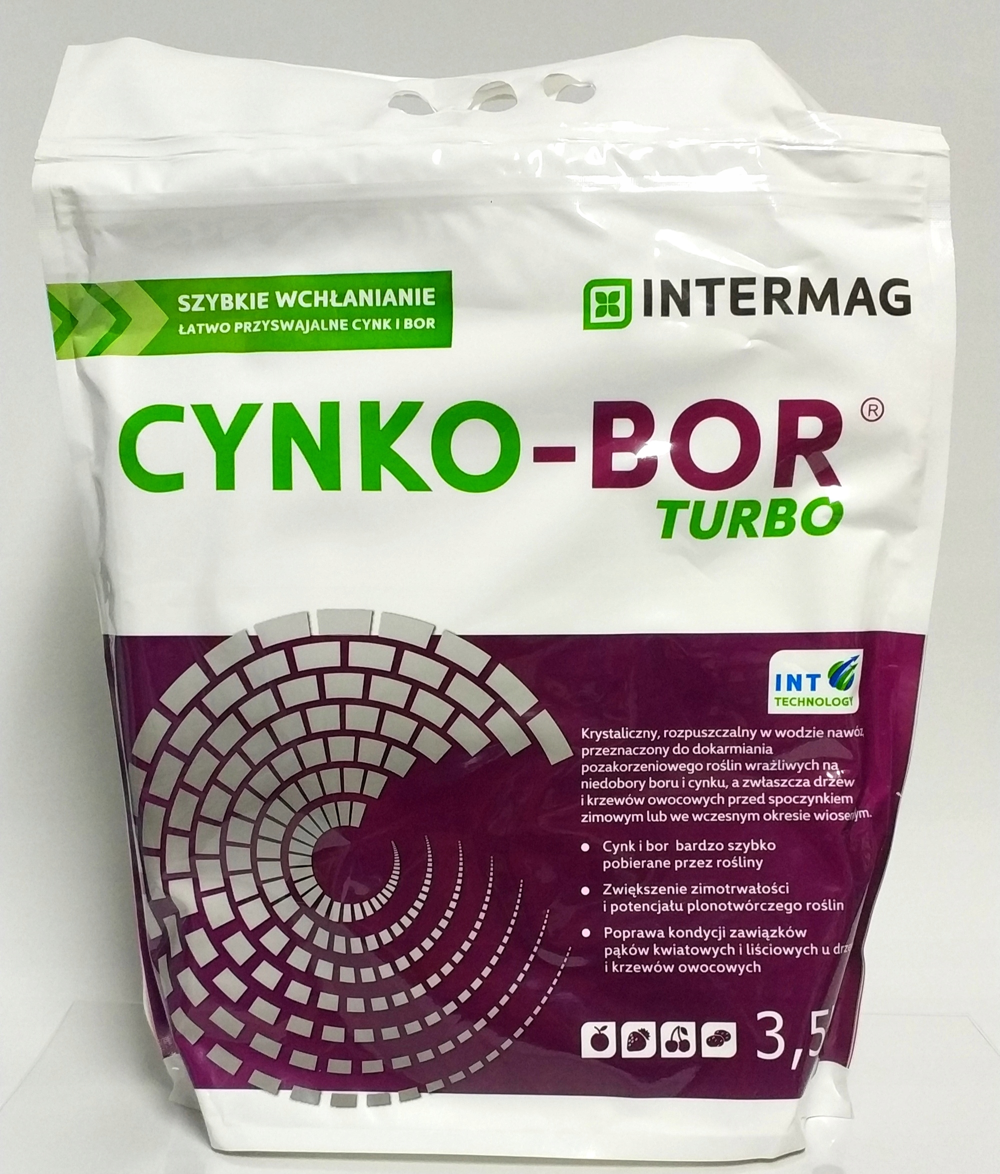 

Nawóz Cynko-bor Turbo 3,5 kg Intermag