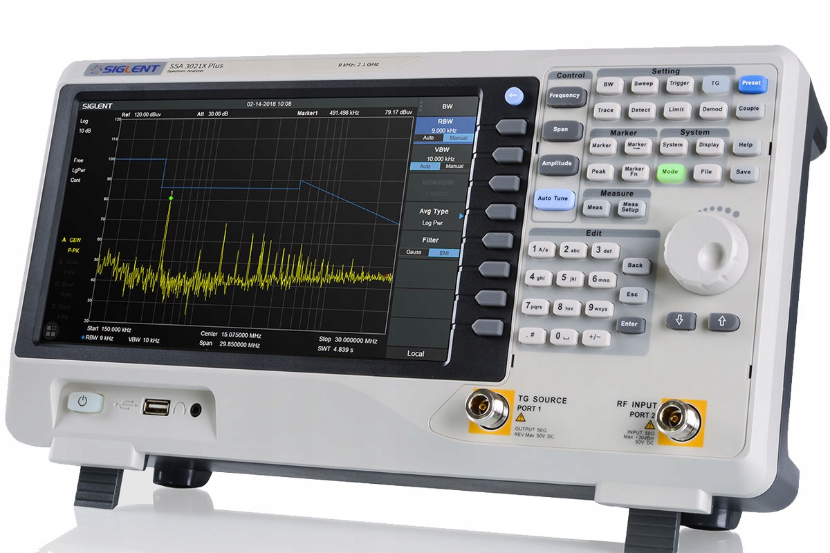 SSA3032X Plus analizator widma 9kHz do 3,2GHz + licencja generatora TG