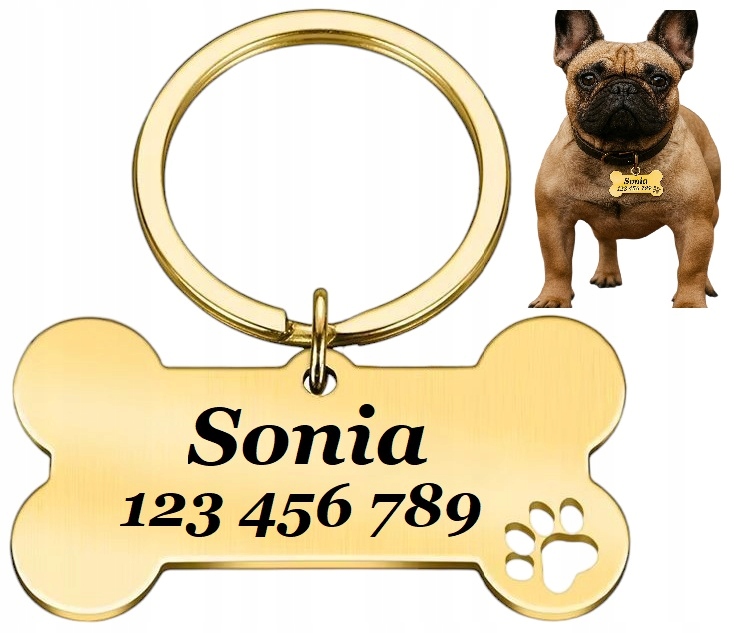 АДРЕСНАЯ БИРКА ДЛЯ СОБАК, ИДЕНТИФИКАЦИОННАЯ БИРКА С ГРАВИРОВКОЙ, ТАБЛИЧКА С ИМЕНЕМ, НАДПИСЬ