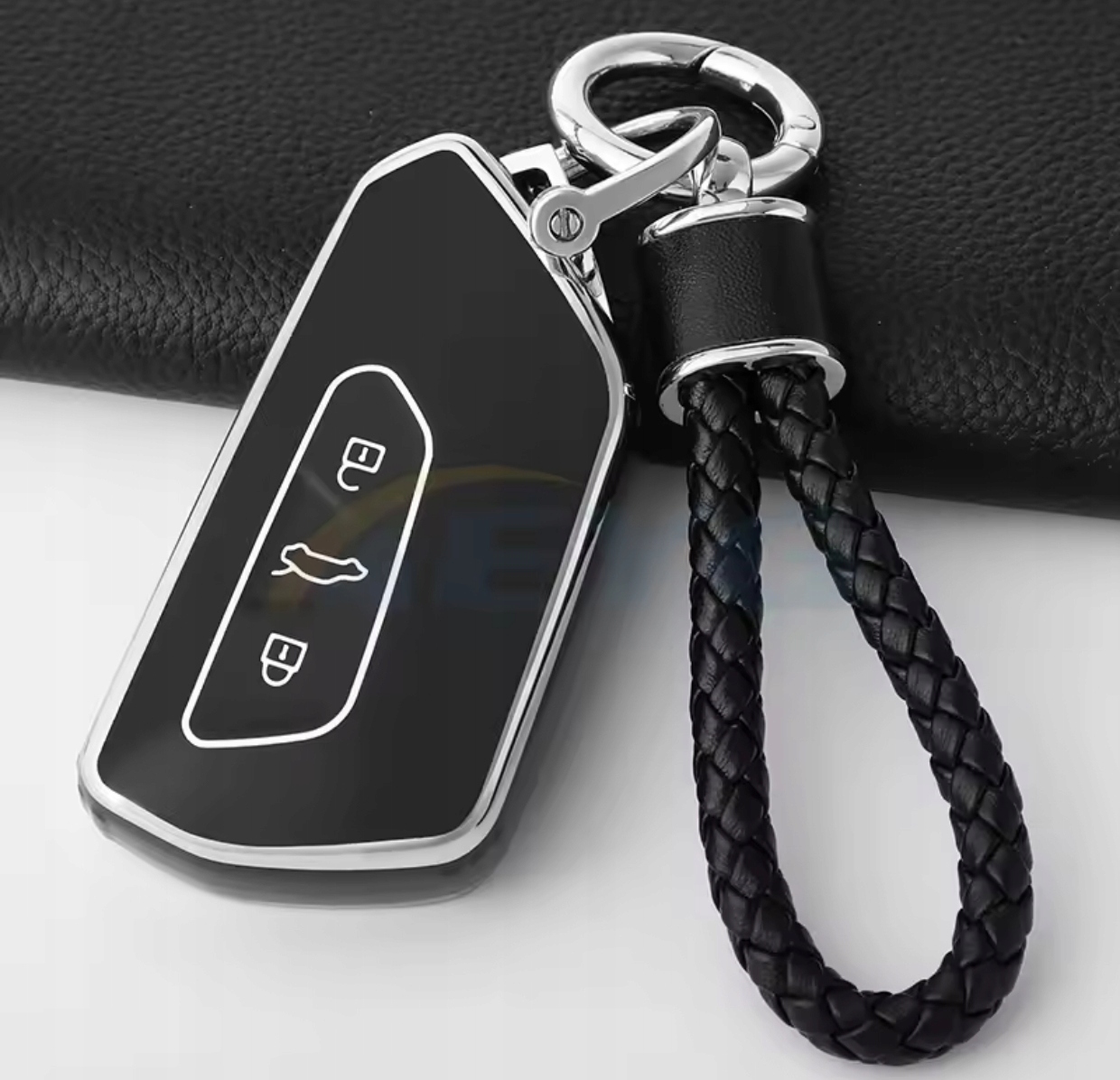 Etui pokrowiec na kluczyk do Skoda Vw Passat B9 Octavia Superb Golf Mk8