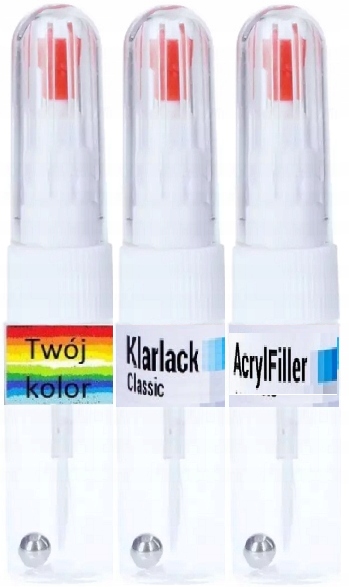 Lakier zaprawkowy każdy kolor+bezbarwny+podkład 30 ml
