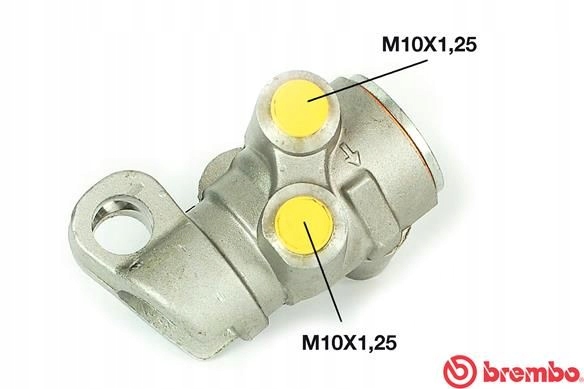 KOREKTOR SIŁY HAMOWANIA R A6 001 BREMBO ABARTH Producent części Brembo