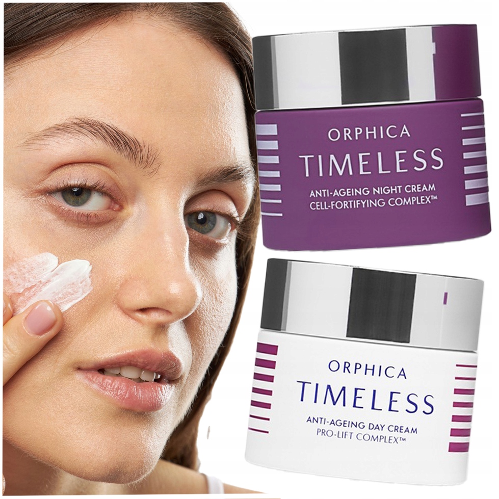 Zestaw cery dojrzałej SPF20 Krem na dzień na noc Timeless Orphica 2x 50ml