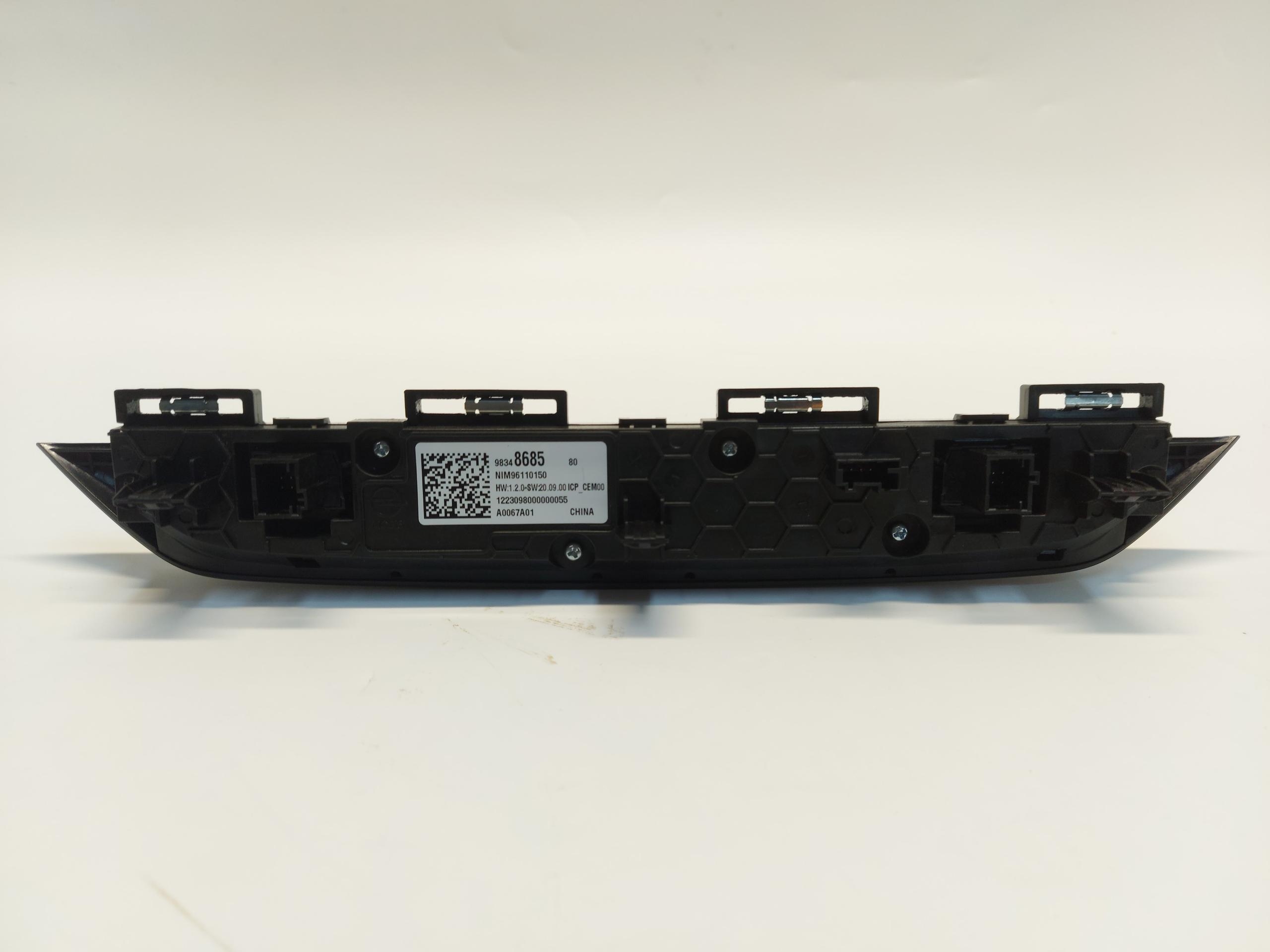 Opel Mokka-E II B Panel commandes radio 98348685
