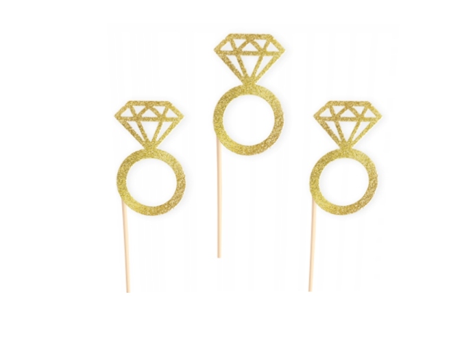 

Topper na Wieczór Panieński pierścionki złote