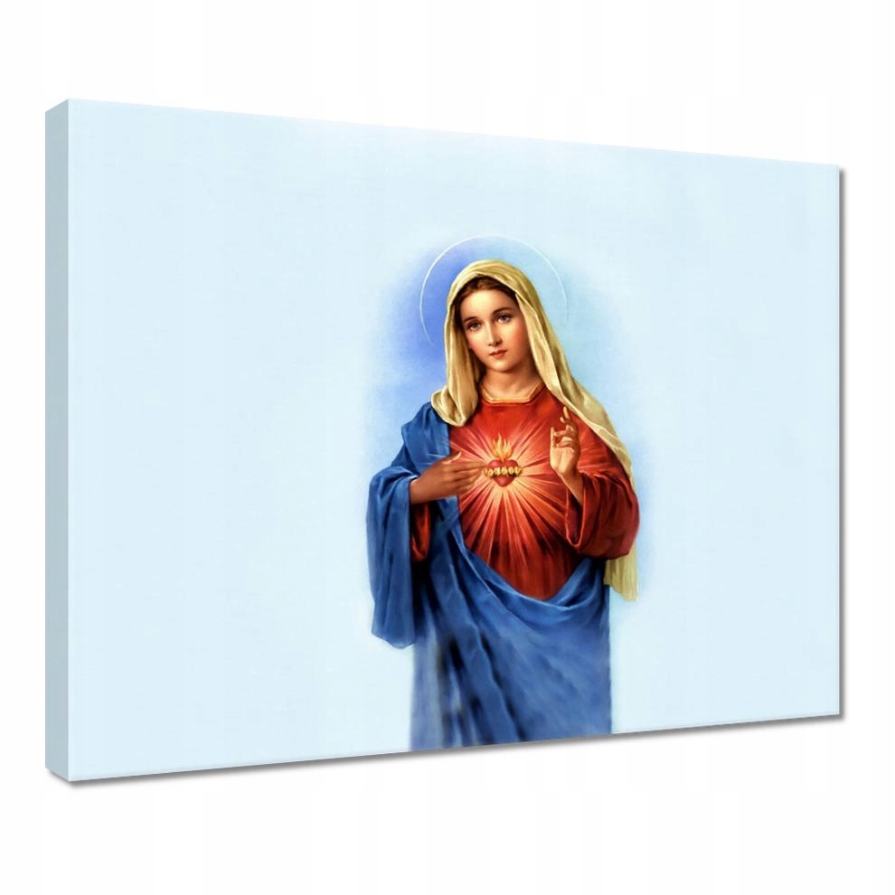 

Obrazy 50x40 Matka Boża Serce