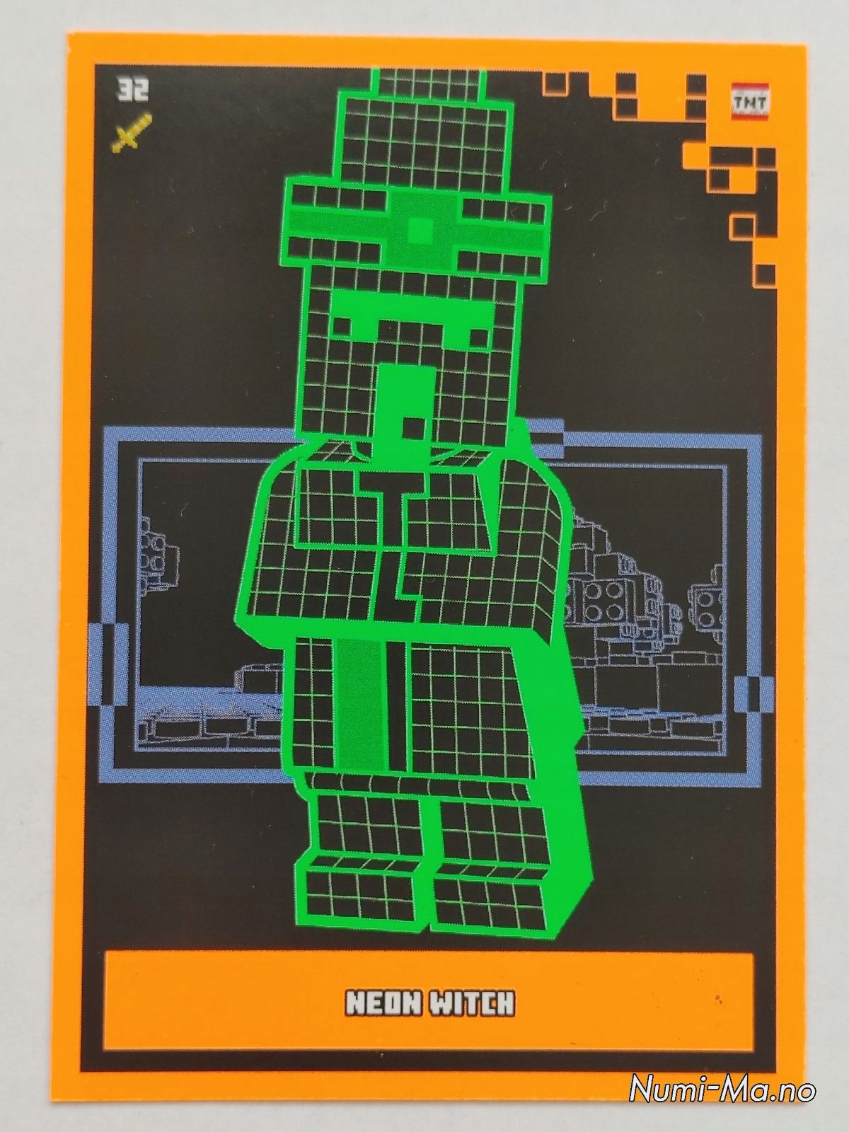 Karta Minecraft 032 Neon Witch 0006