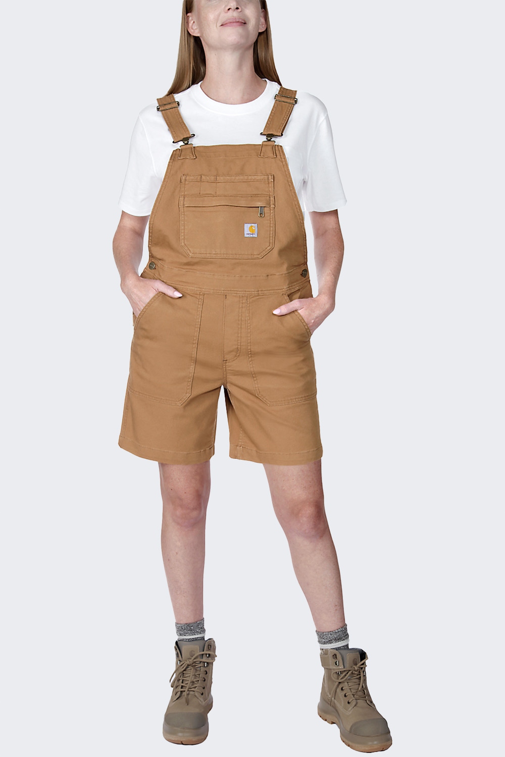 Krátké zahradní kalhoty Carhartt Rugged Flex Canvas Shortall